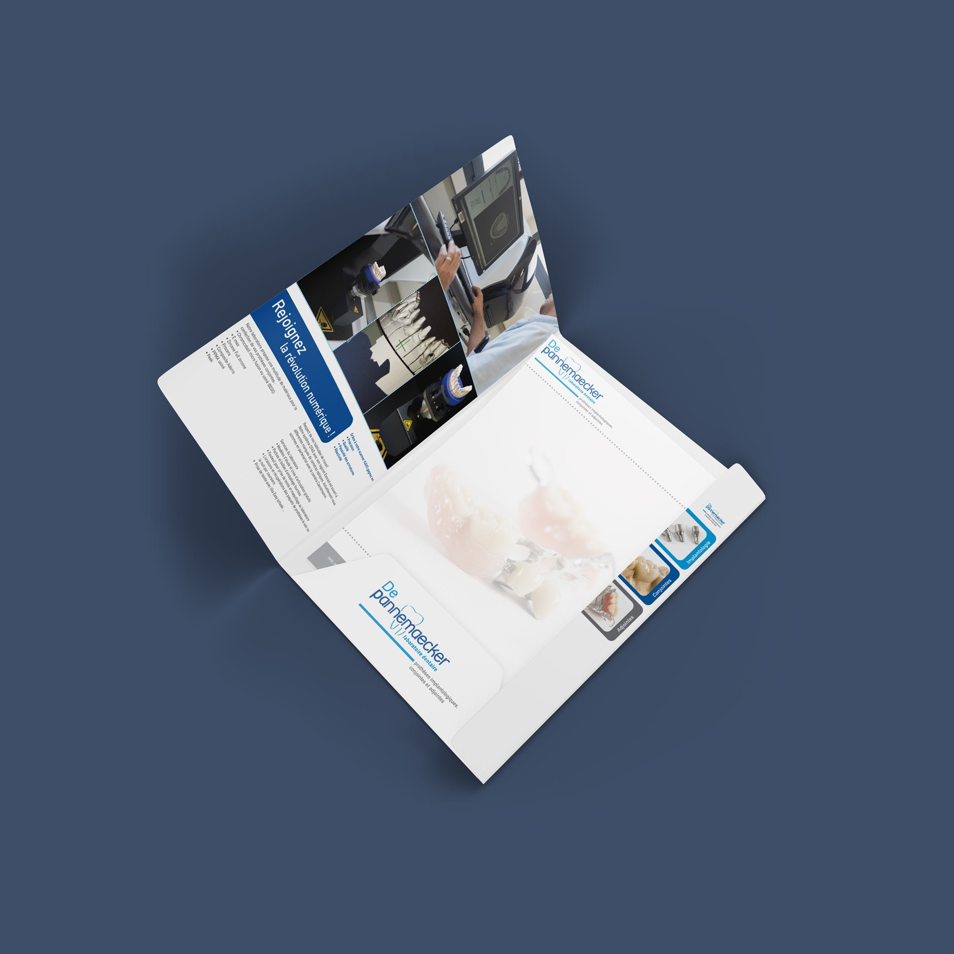 chemise laboratoire dentaire