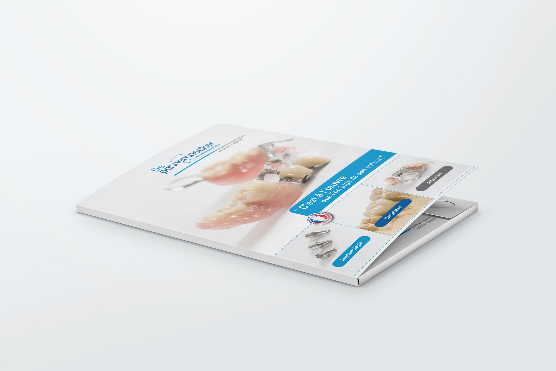 chemise laboratoire dentaire