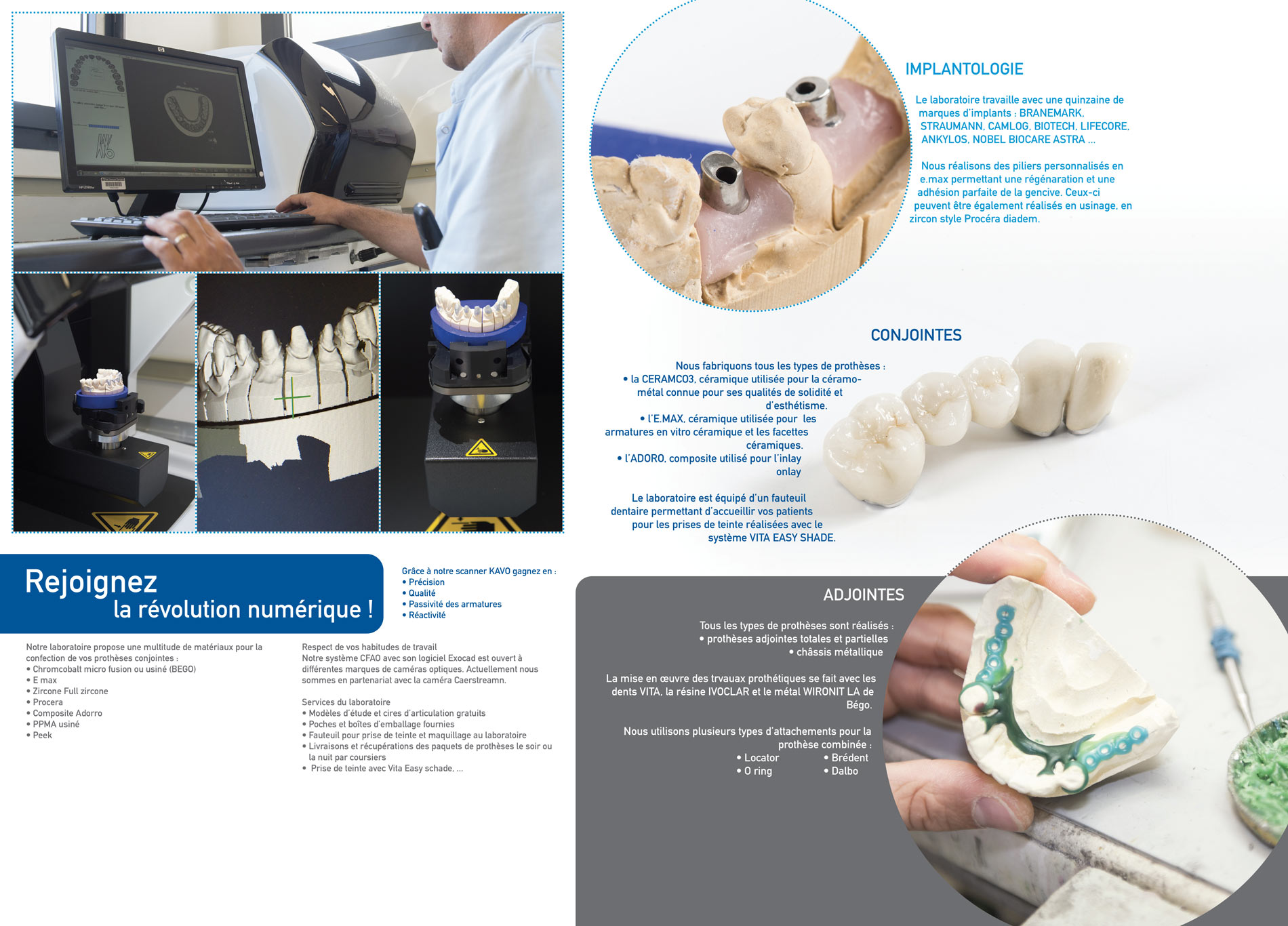 chemise laboratoire dentaire