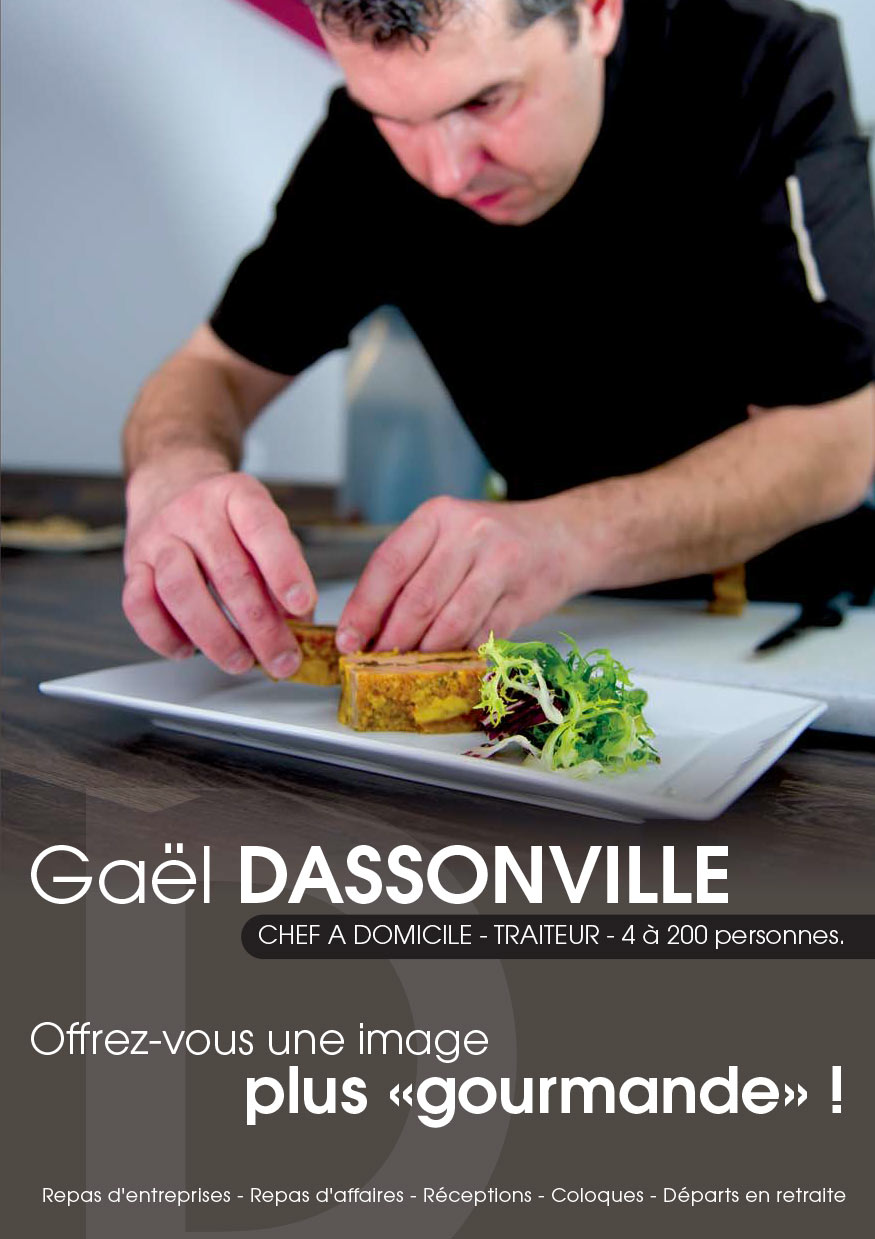 plaquette chef à domicile