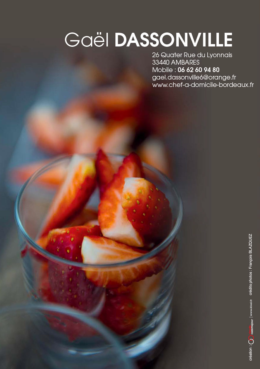 plaquette chef à domicile