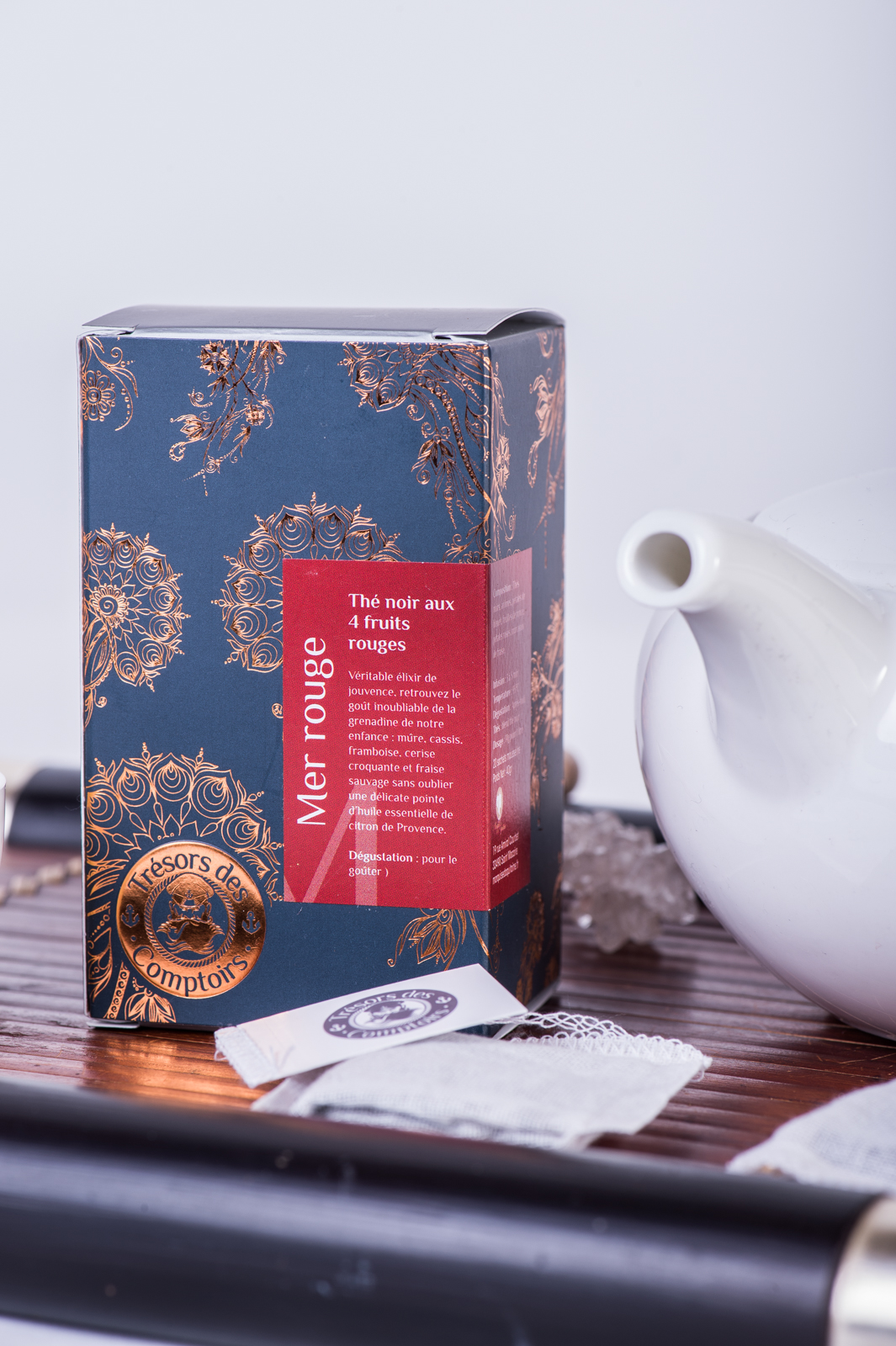 création marque de thé