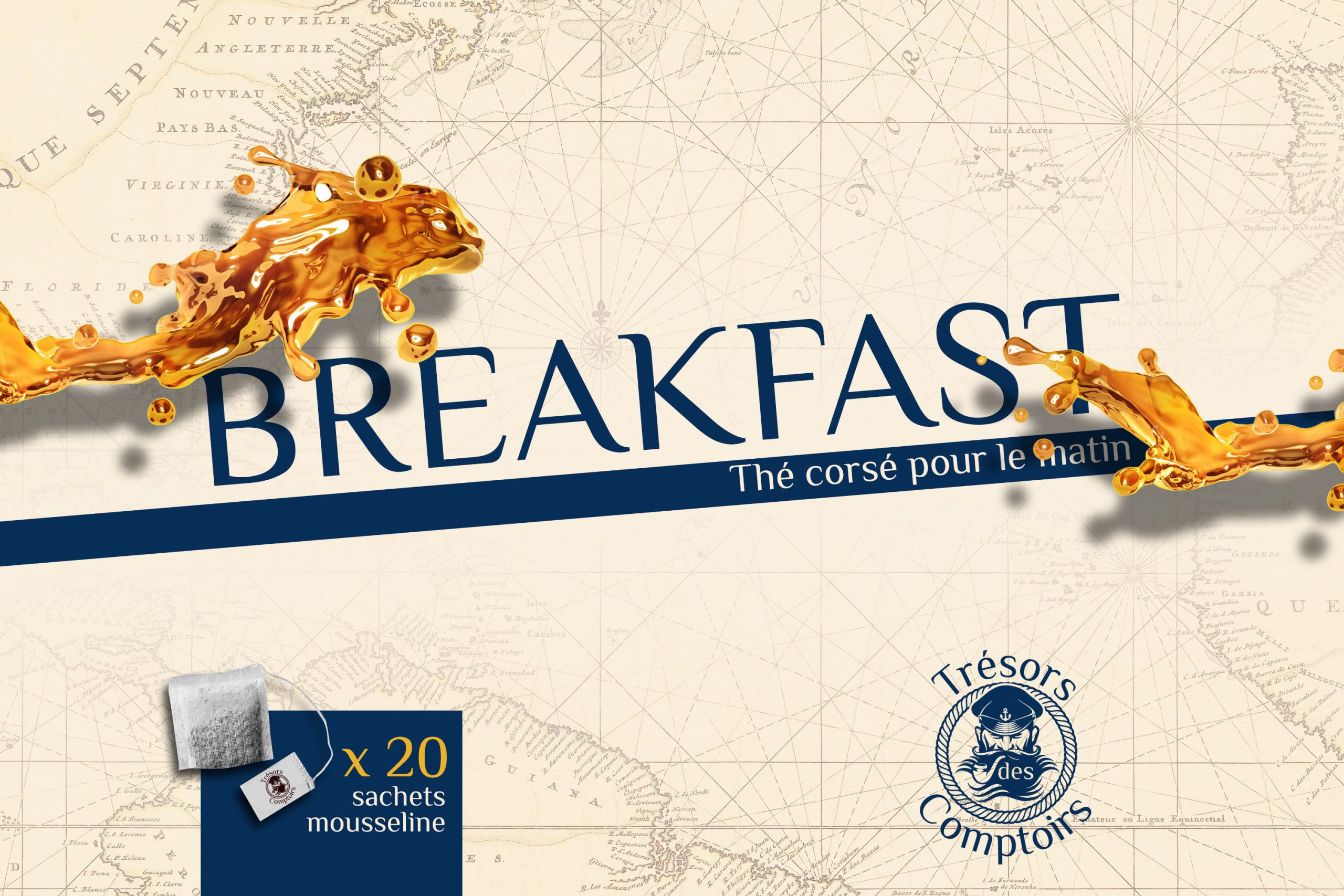 création marque de thé