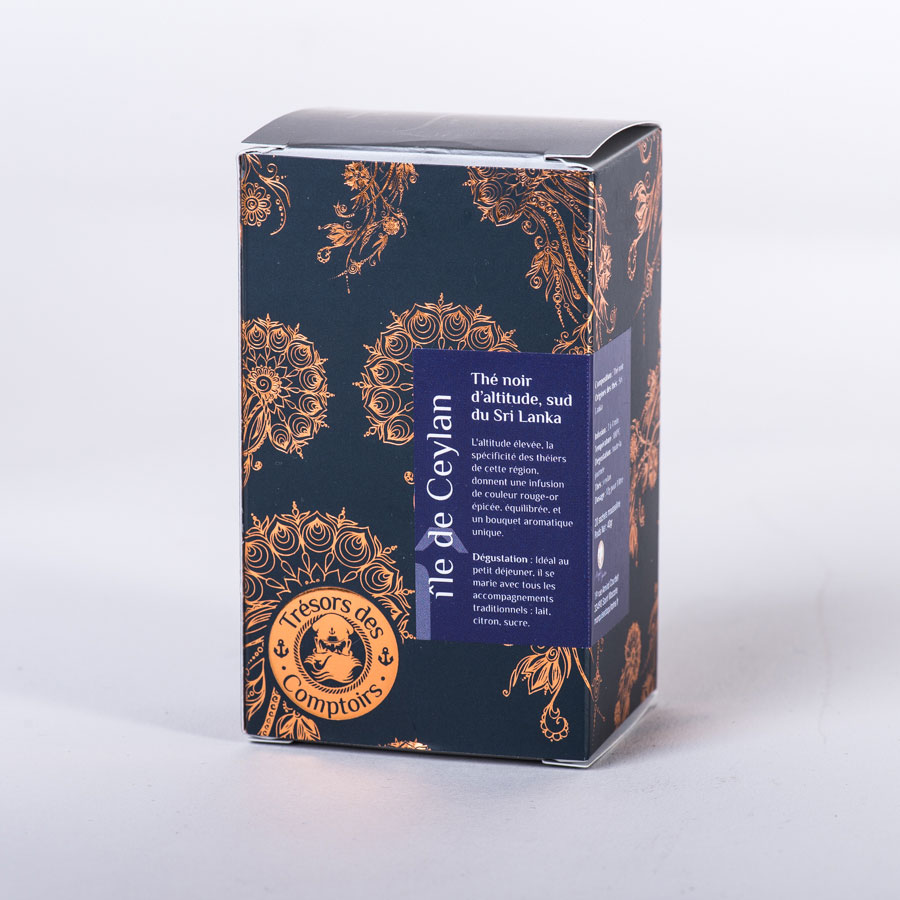 création marque de thé