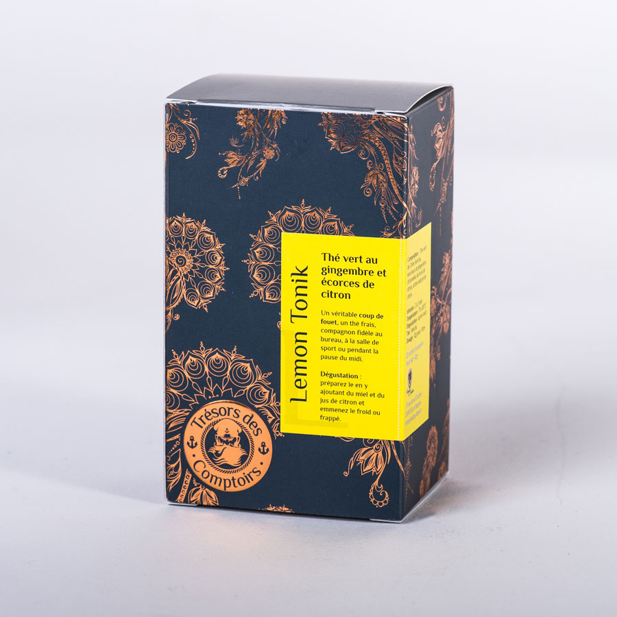 création marque de thé