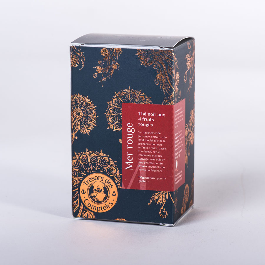 création marque de thé