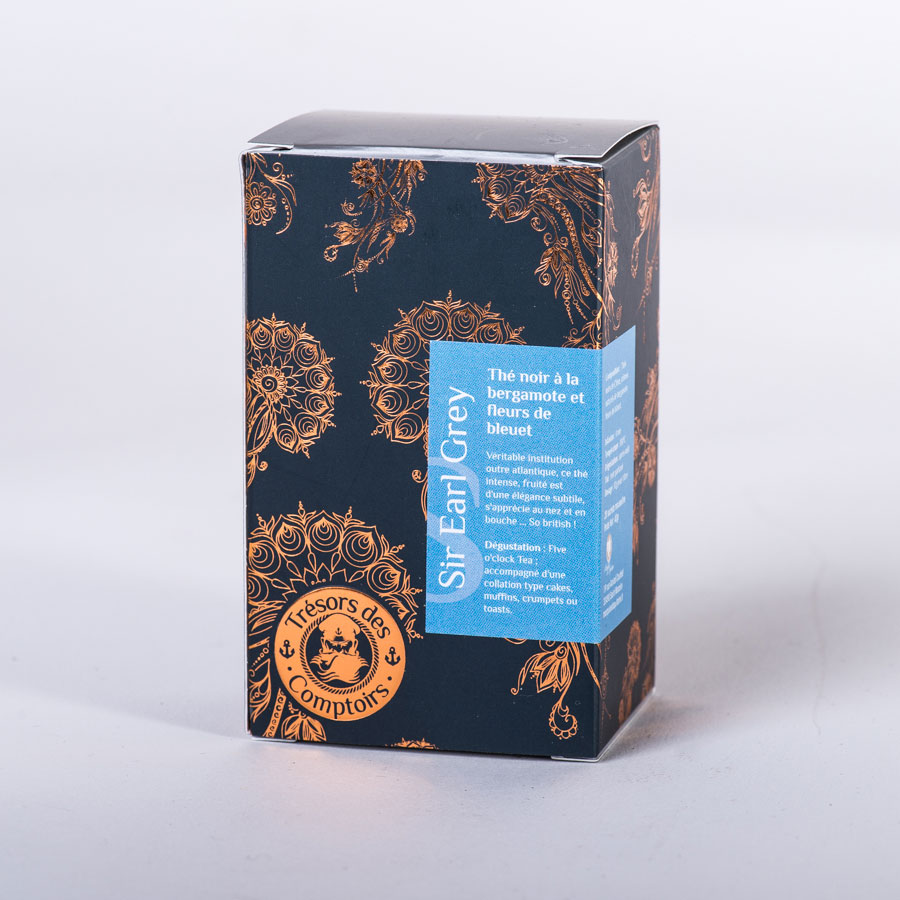 création marque de thé