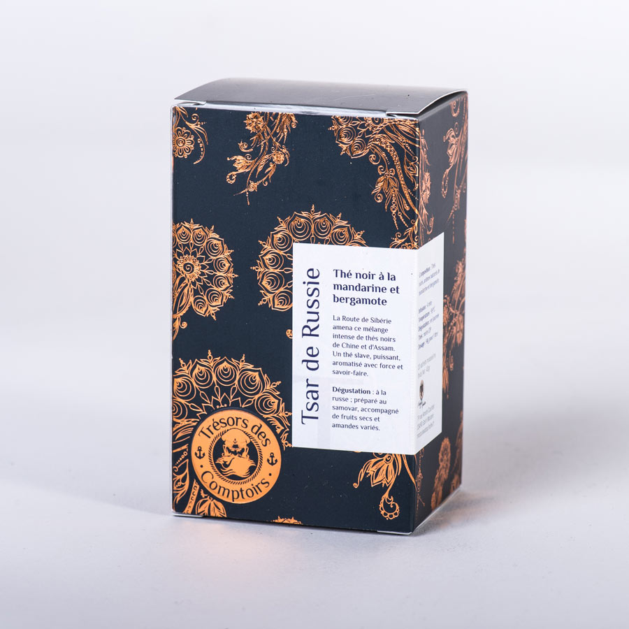 création marque de thé