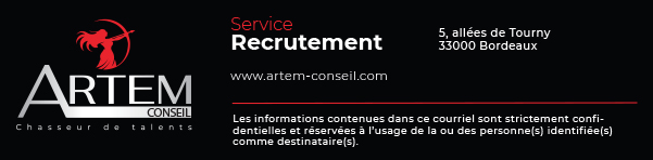 signature d'email ARTEM Conseil