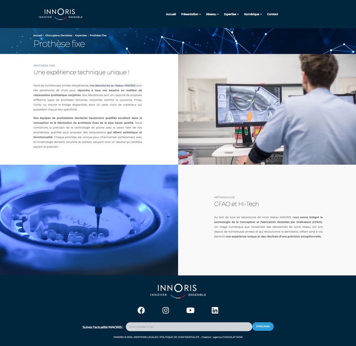 creation-site-internet-wordpress-innoris-4 site labo dentaire