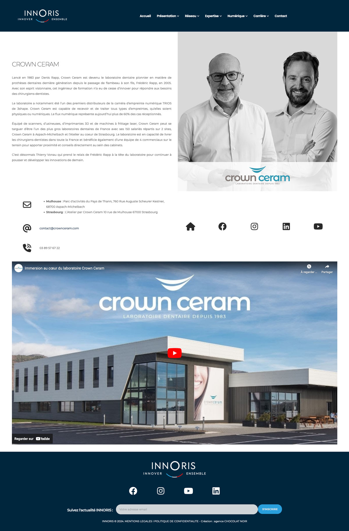 creation-site-internet-wordpress-innoris-6 site labo dentaire