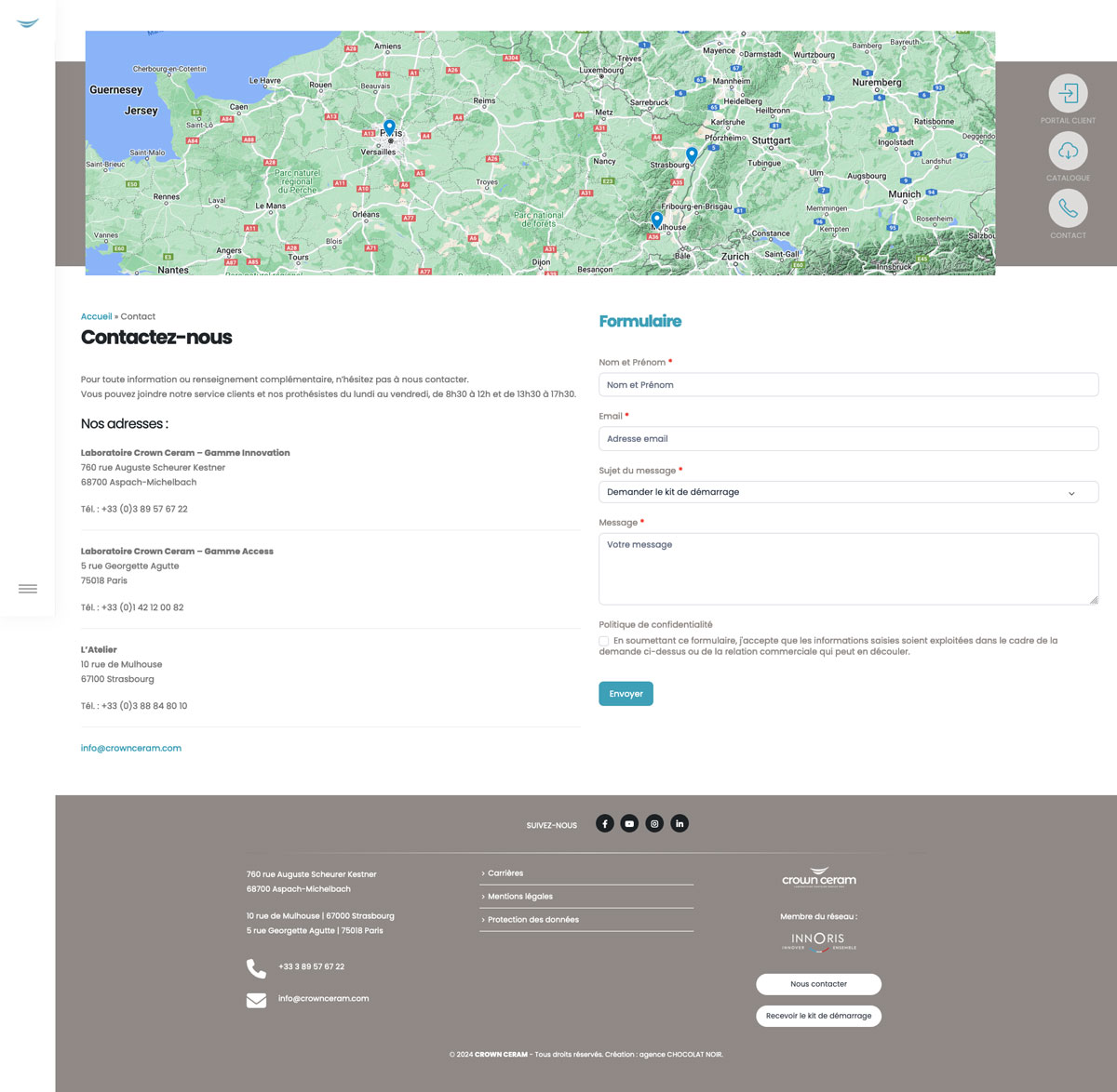 labo dentaire site web