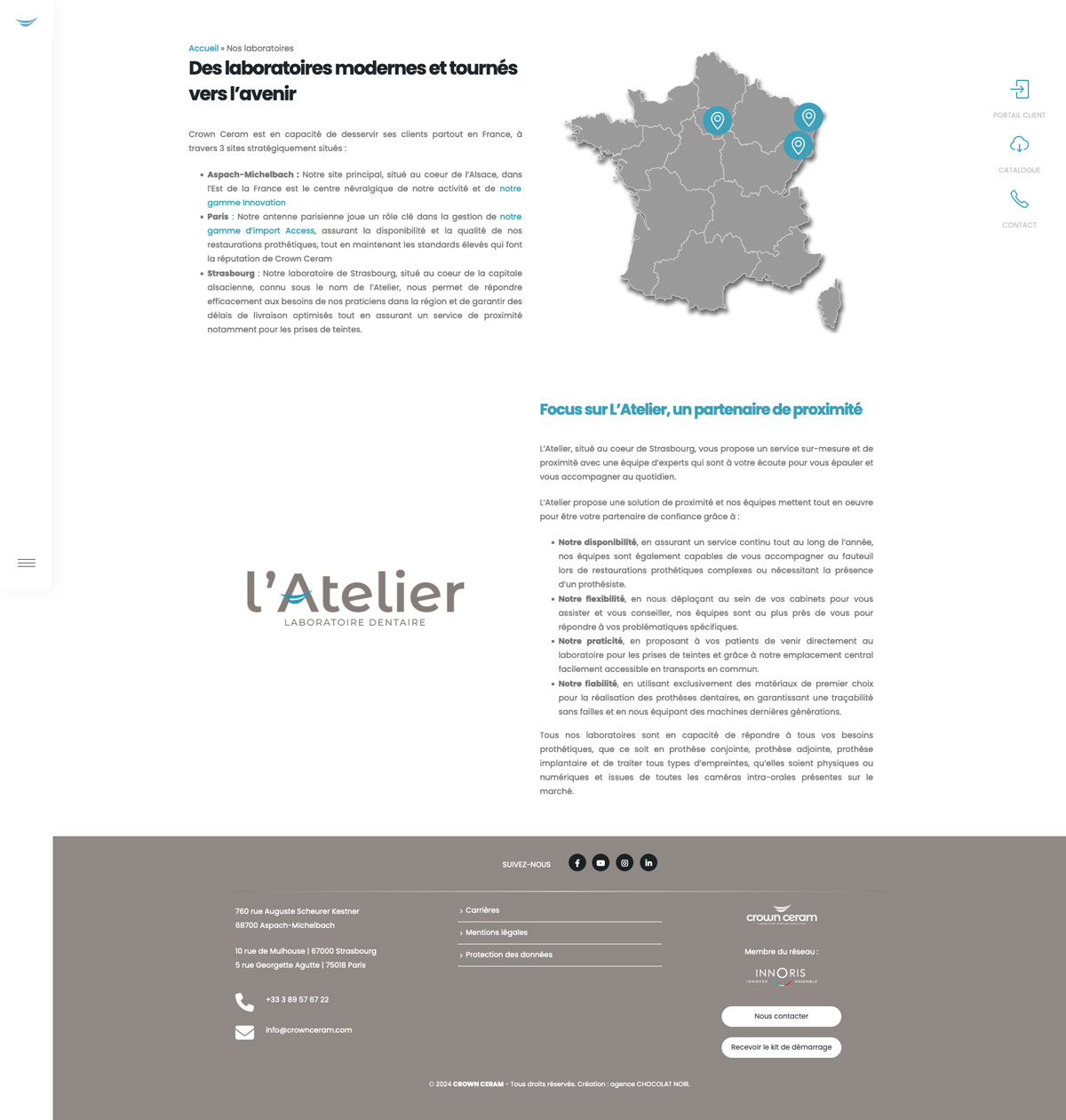labo dentaire site web