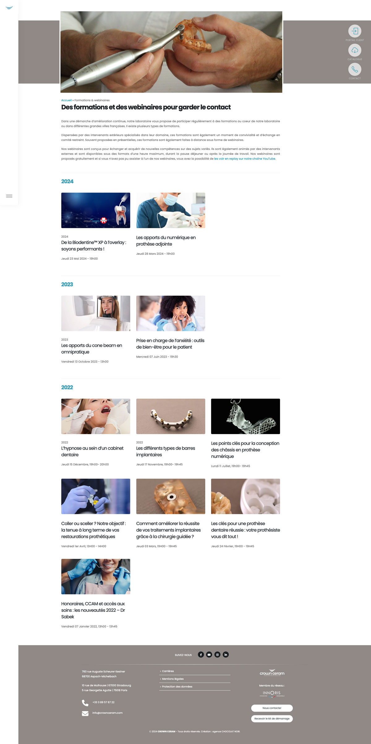 labo dentaire site web