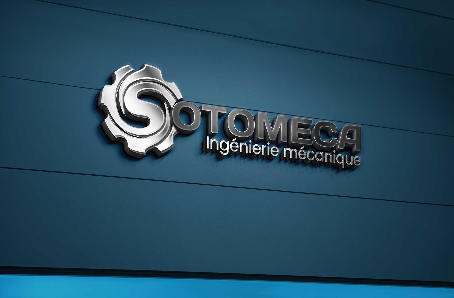 Création logo industrie : SOTOMECA