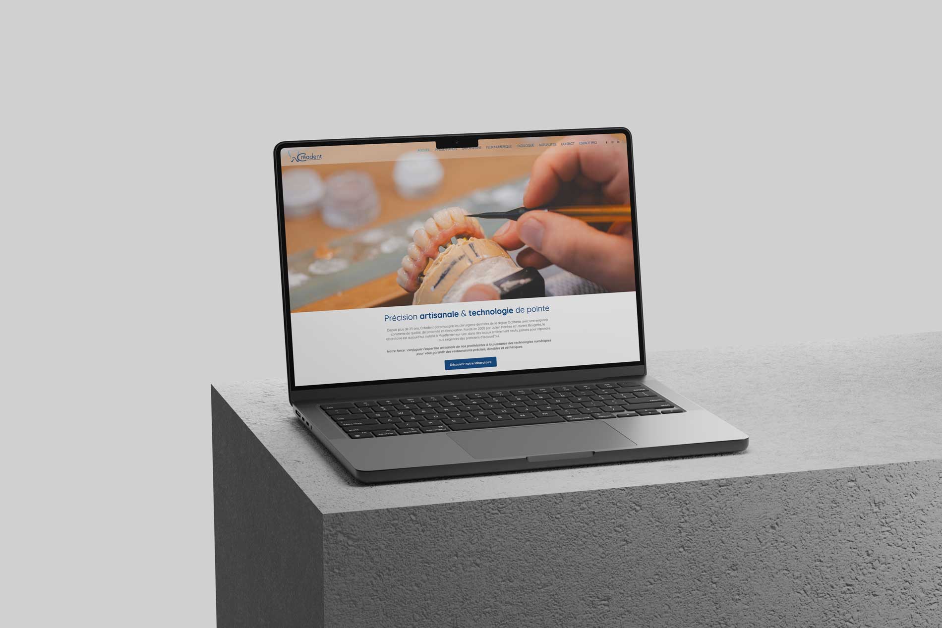 Créadent : Lancement du Nouveau Site du Laboratoire Dentaire