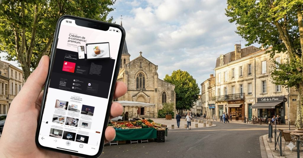 Création site internet Caudéran 33200 - Agence Chocolat Noir